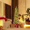 Pencil Christmas Tree with Memory Wire Branch Tips and Warm LED Lights